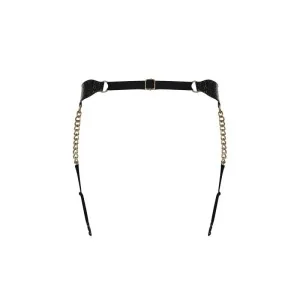 Strumpfgürtel Schwarz Size Plus A767 von Obsessive Size Plus