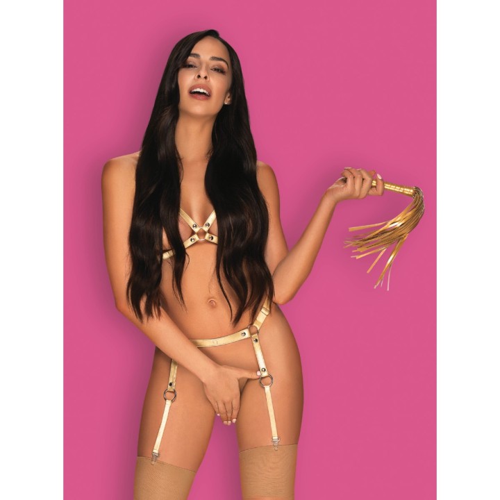 Crop Gold A766 von Obsessive | Fesselliebe.de