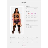 Basitta 3er Set Schwarz von Obsessive | Fesselliebe.de