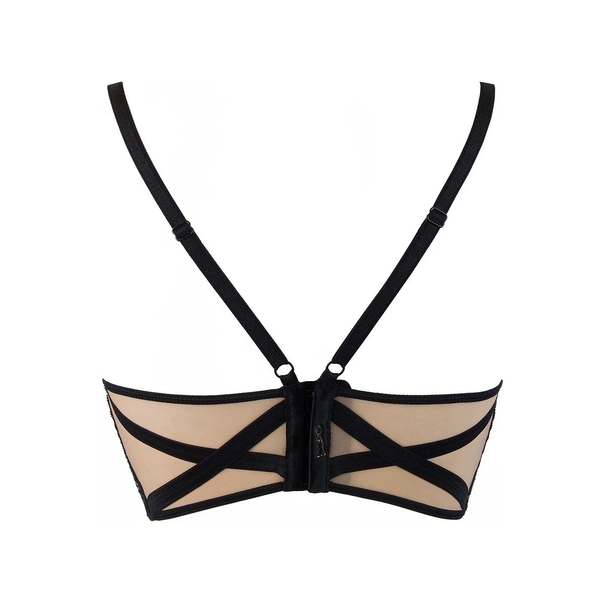 Bustier schwarz V-9631 von Axami kaufen | Fesselliebe