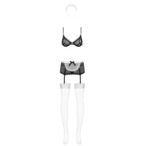 Maidme 5er Set Schwarz-Weiss von Obsessive