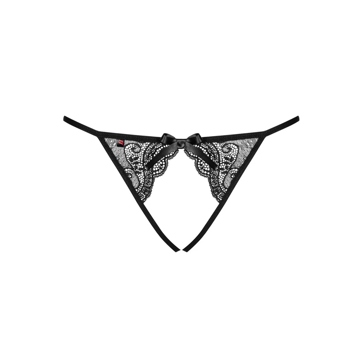 Miamor offener Schritt Höschen schwarz von Obsessive kaufen | Fesselliebe