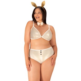 Neo Goldes Kostüm Pearl Size Plus von Obsessive Size Plus | Fesselliebe.de