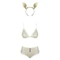 Neo Goldes Kostüm Pearl Size Plus von Obsessive Size Plus