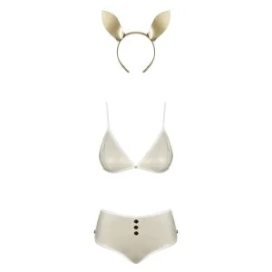 Neo Goldes Kostüm Pearl Size Plus von Obsessive Size Plus