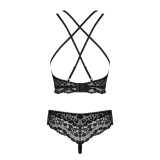 Giully Top & Höschen Schwarz von Obsessive | Fesselliebe.de