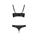 Malwia Bikini 2er Set Schwarz von Passion-Exklusiv | Fesselliebe.de