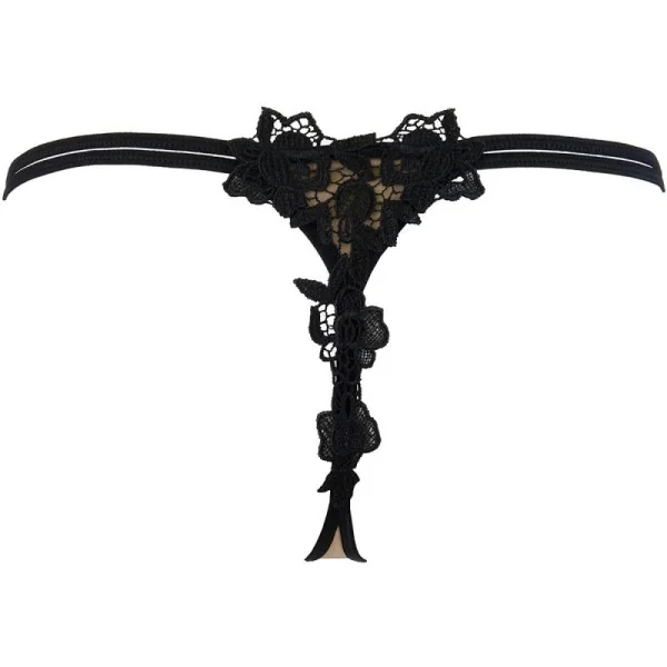 String schwarz V-9668 von Axami kaufen | Fesselliebe