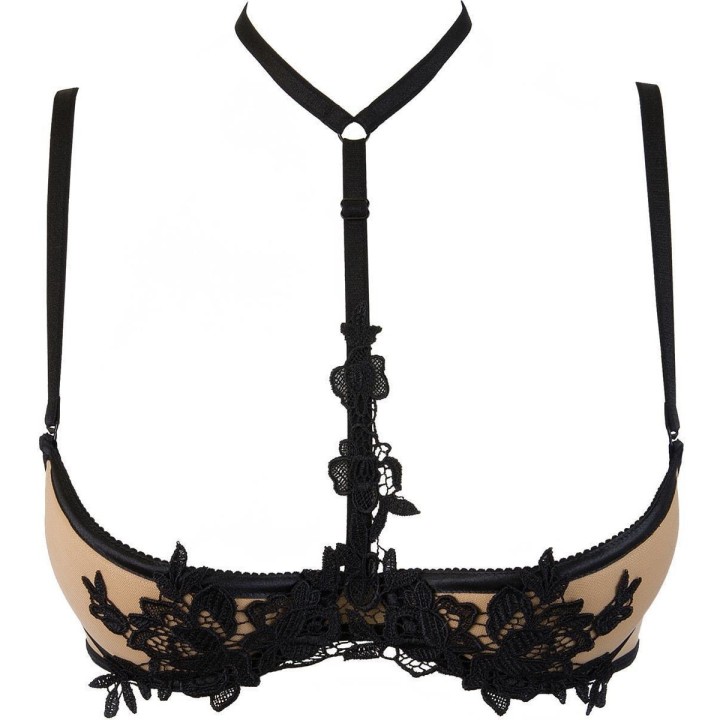 BH Schwarz mit Offenen Cups V-9661 von Axami | Fesselliebe.de