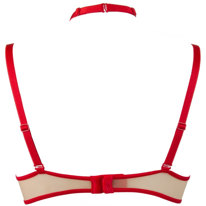BH Rot mit Offenen Cups V-9651 von Axami | Fesselliebe.de