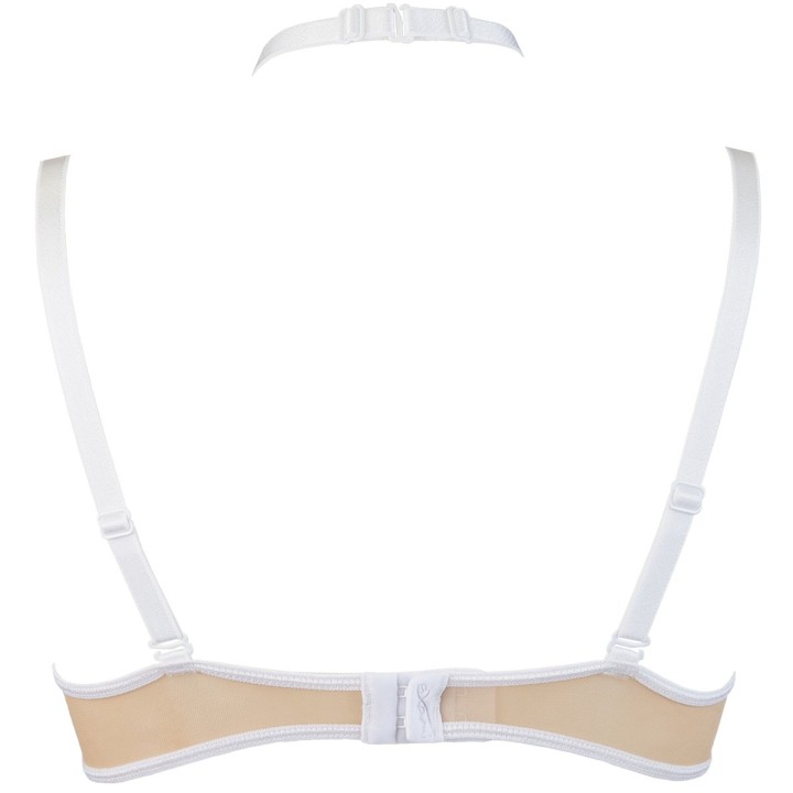 BH Weiss mit Offenen Cups V-9641 von Axami | Fesselliebe.de