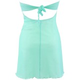 Babydoll & String Meeresgrün V-9929 von Axami | Fesselliebe.de
