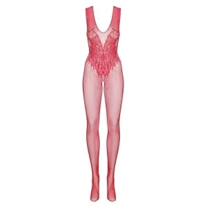 Bodystocking N112 Rot von Obsessive