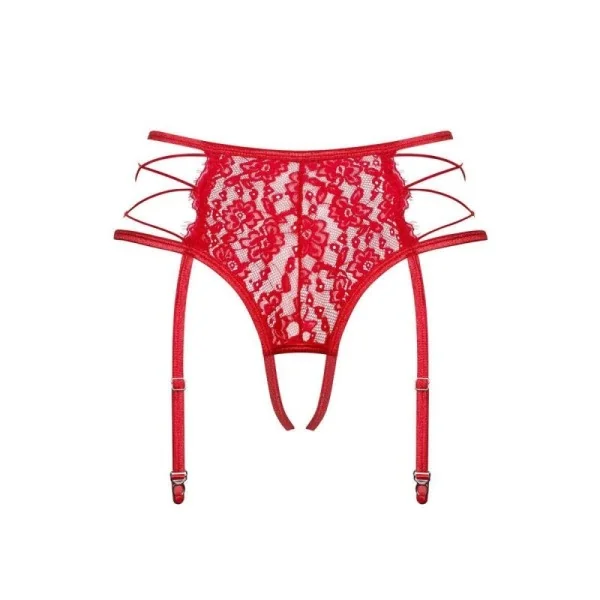 Rotiosa Strumpfgürtel Rot von Obsessive | Fesselliebe.de