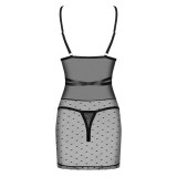 Bowessa Chemise & Tanga Schwarz von Obsessive | Fesselliebe.de