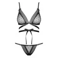 Bowessa 2er Set Schwarz von Obsessive