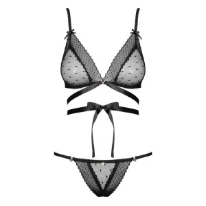 Bowessa 2er Set Schwarz von Obsessive