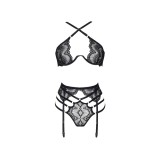 Natasha 3er Set Schwarz von Beauty Night Fashion | Fesselliebe.de
