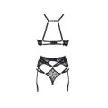 Natasha 3er Set Schwarz von Beauty Night Fashion