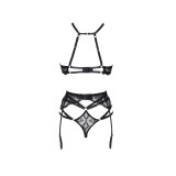 Natasha 3er Set Schwarz von Beauty Night Fashion | Fesselliebe.de