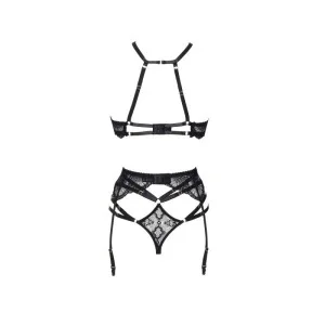 Natasha 3er Set Schwarz von Beauty Night Fashion