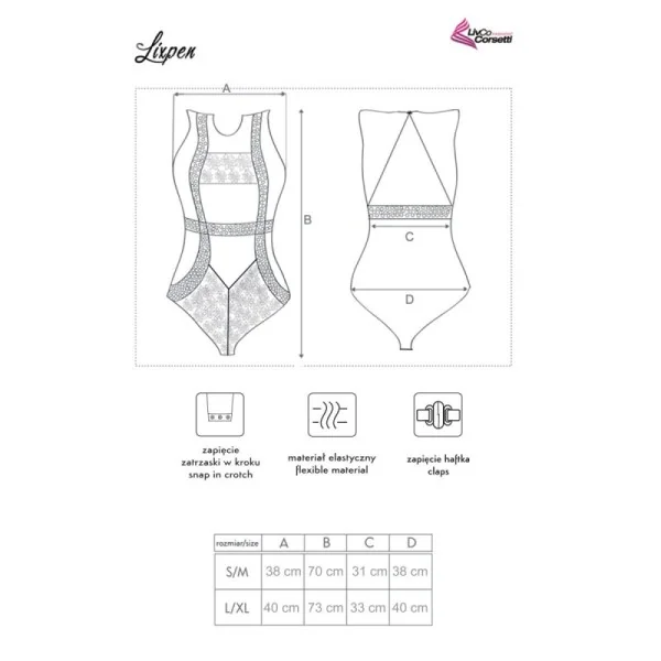 Lixpen Body schwarz von LivCo Corsetti Fashion kaufen | Fesselliebe