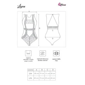 Lixpen Body Schwarz von Livco Corsetti Fashion