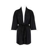 Sybilla Peignoir Schwarz von Casmir | Fesselliebe.de
