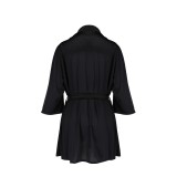 Sybilla Peignoir Schwarz von Casmir | Fesselliebe.de