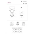 Eartha Body Schwarz von Cofashion Lingerie