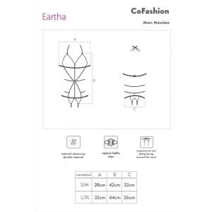 Eartha Body Schwarz von Cofashion Lingerie