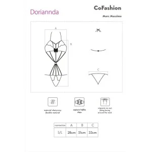 Doriannda Body Schwarz von Cofashion Lingerie