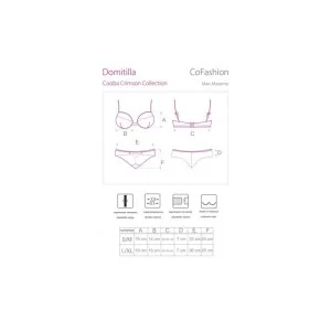 Domitilla BH-Set Rot von Cofashion Lingerie