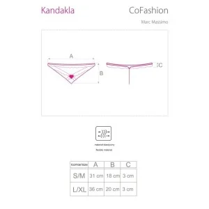 Kandakla String Schwarz von Cofashion Lingerie