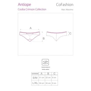 Antiopanty Rot von Cofashion Lingerie