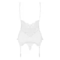 Korsett & Tanga Weiss 810-Cor-2 von Obsessive