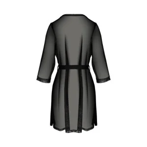 Diva Peignoir Schwarz von Casmir