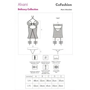 Alvani Strapscorsage Schwarz von Cofashion Lingerie