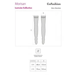 Morisstrümpfe Schwarz von Cofashion Lingerie