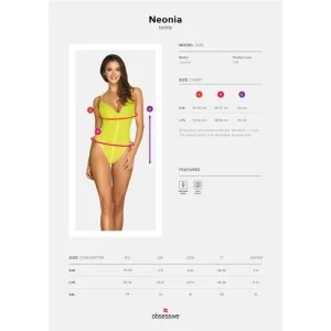 Neonia Body Yellow von Obsessive