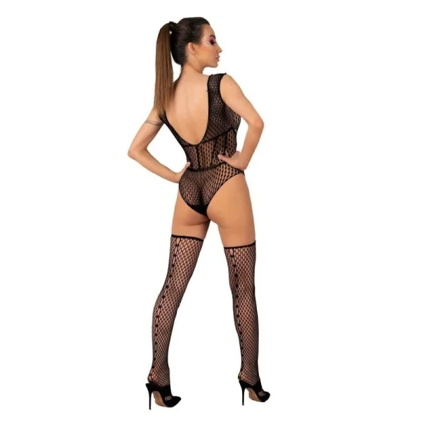 Desdemona Body Schwarz mit Strümpfen von Livco Corsetti Fashion | Fesselliebe.de