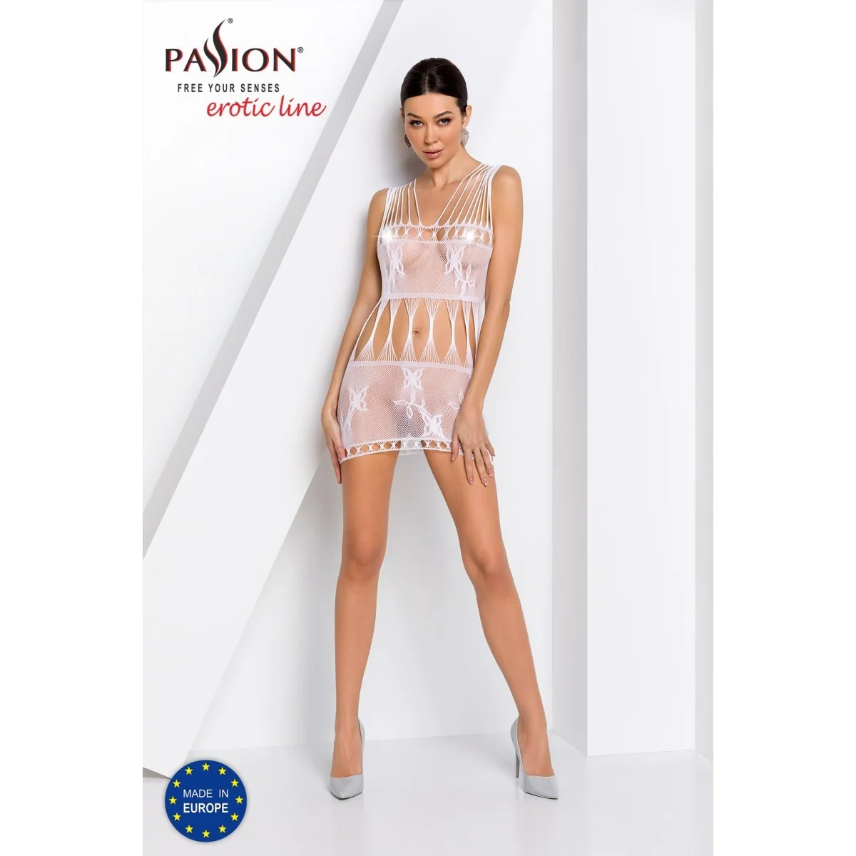 Kleid weiß Bs090 von Passion-Exklusiv kaufen | Fesselliebe