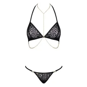 Pantheria 2er Set Schwarz von Obsessive