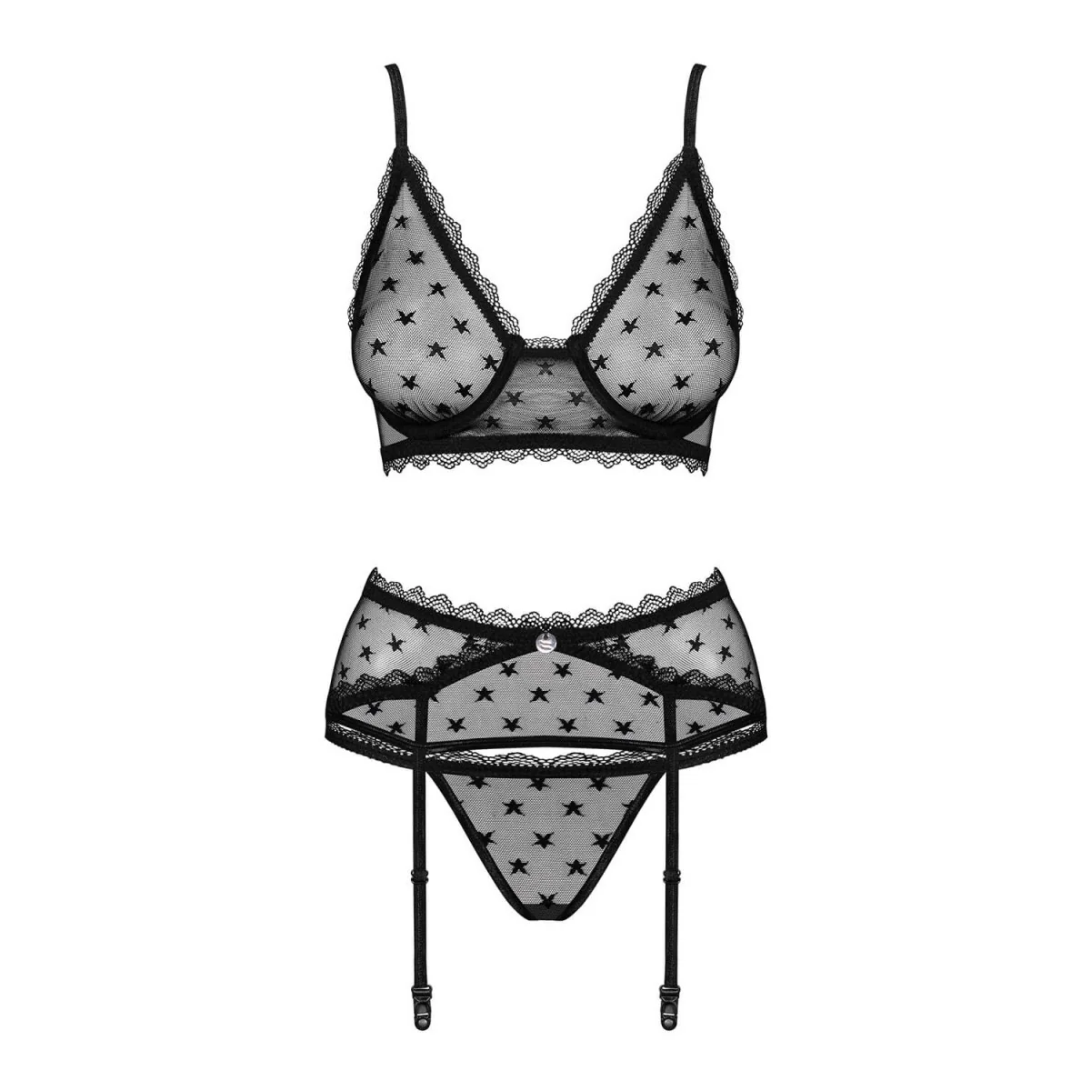 Astralya 3er Set schwarz von Obsessive kaufen | Fesselliebe