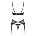 Astralya 3er Set Schwarz von Obsessive