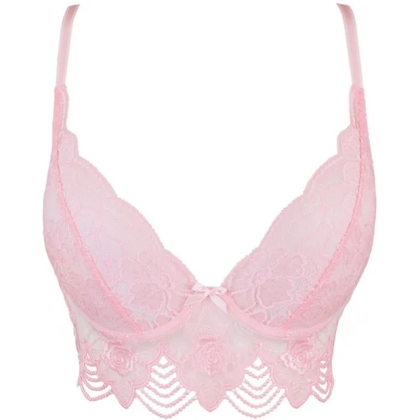 Bustier Pink V-9751 von Axami kaufen | Fesselliebe