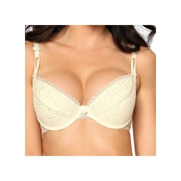 Anuk Push-Up BH Ekru von Róza | Fesselliebe.de