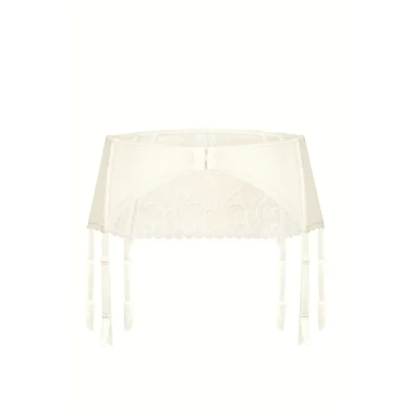 Anuk Strumpfgürtel Ekru von Róza kaufen | Fesselliebe