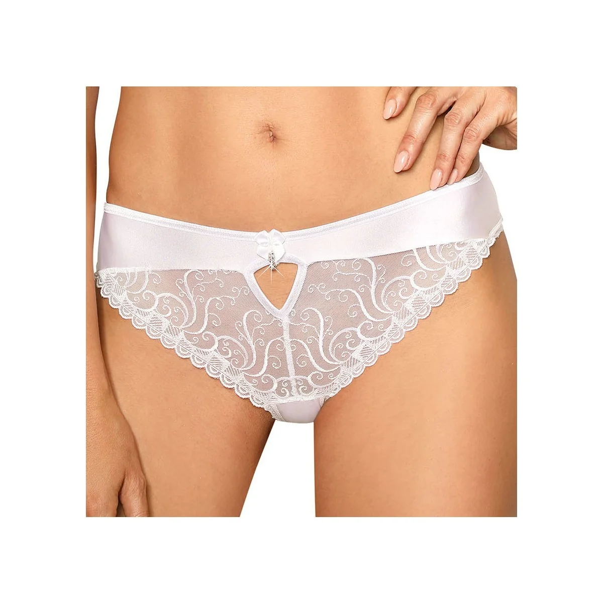 Anuk Panty weiß von Róza kaufen | Fesselliebe