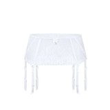 Anuk Strumpfgürtel Weiss von Róza | Fesselliebe.de